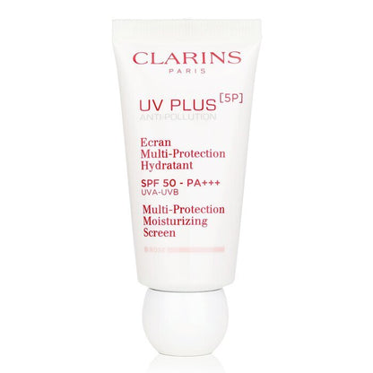 Clarins UV Plus [5P] Anti-Pollution Multi-Protection Moisturizing Screen SPF 50 - Rose 30ml/1oz