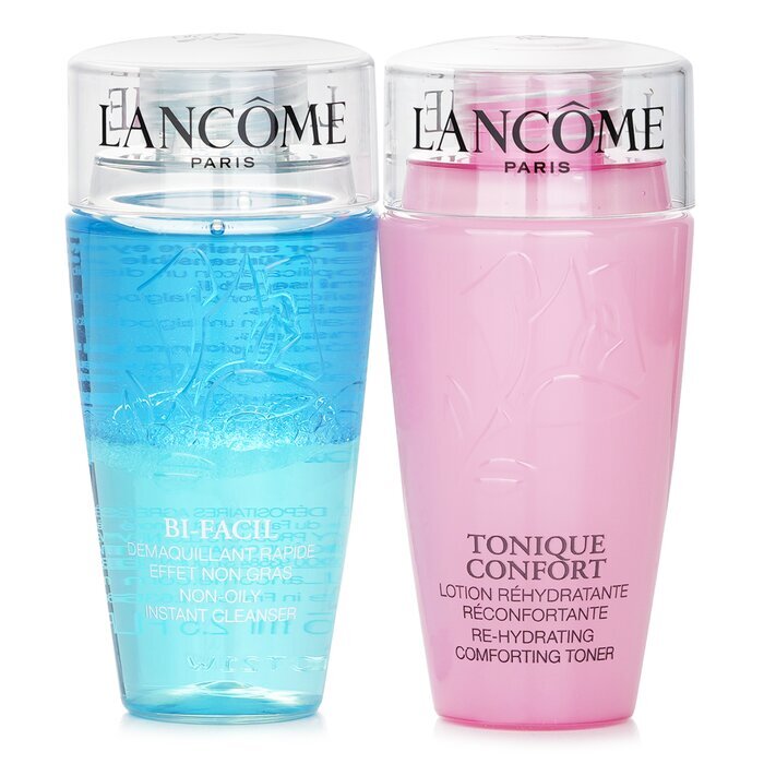 Lancome Mijn Reinigende Must-Haves Set: Bi-Facil 75ml + Confort Tonique 75ml 2 stuks