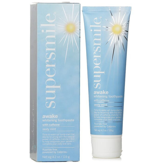 Supersmile Awake Whitening Tandpasta met Cafeïne - Pittige Munt (Fluoridevrij) 119 g