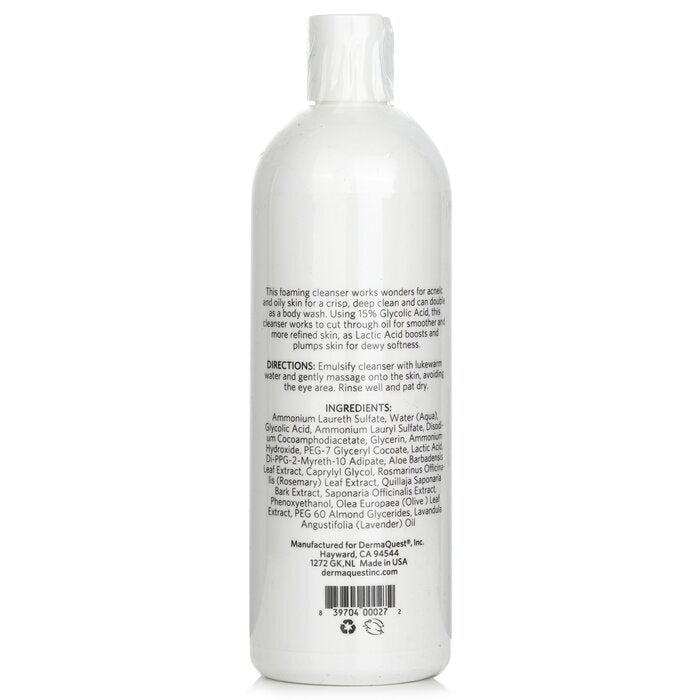 DermaQuest Advanced Therapy Glyco Gel Cleanser (Salon Size) 453.6g/16oz