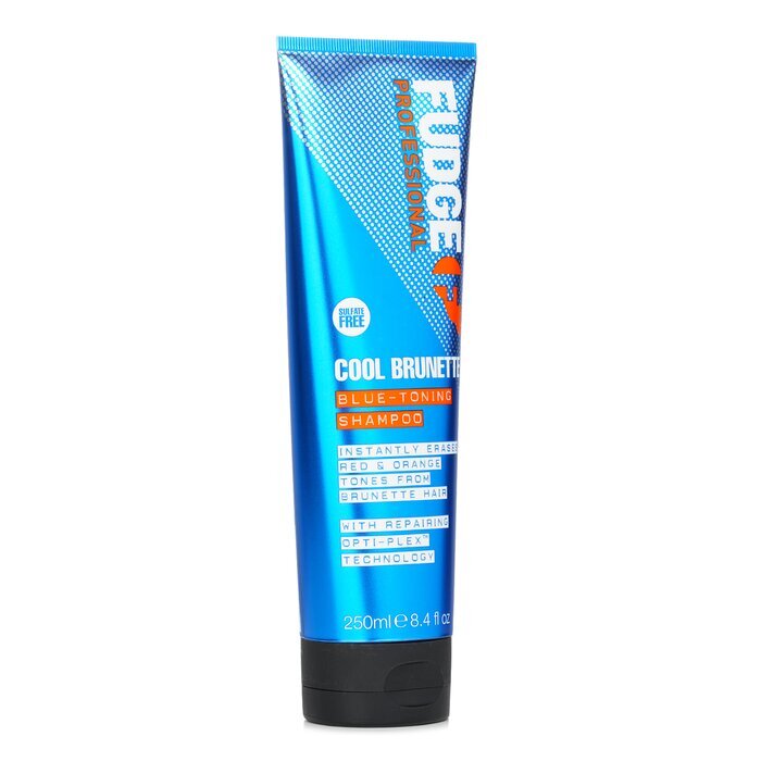 Fudge Cool Brunette Blue-Toning Shampoo (Instant Erases Red & Orange Tones from Brunette Hair) 250ml/8.4oz