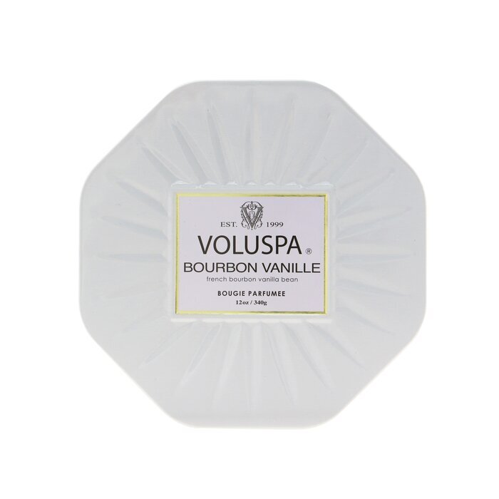 Voluspa 3 Wick Octagon Tin Candle - Bourbon Vanille 340g/12oz