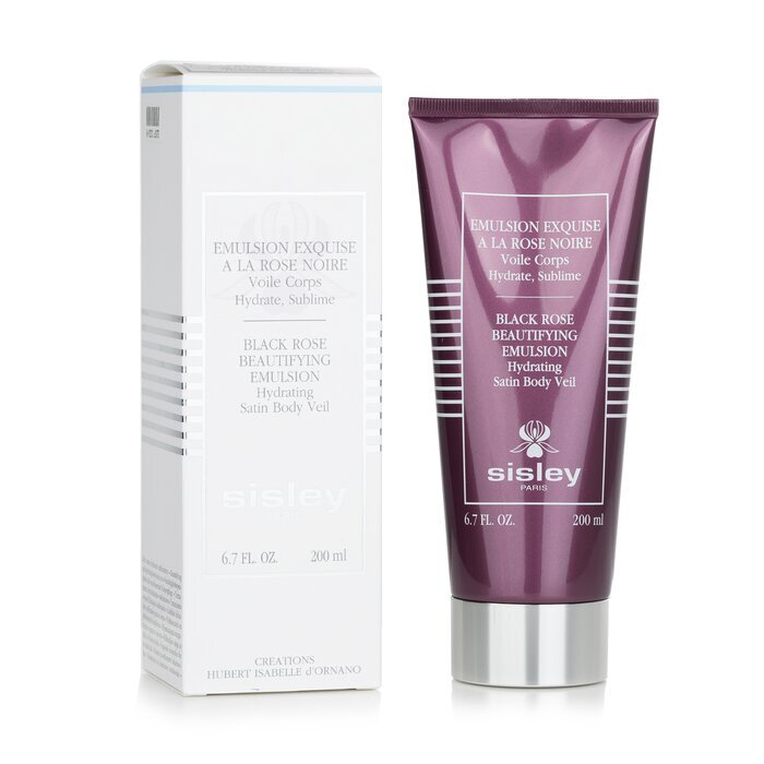 Sisley Black Rose Beautifying Emulsion - Hydrating Satin Body Veil 200ml/6.7oz