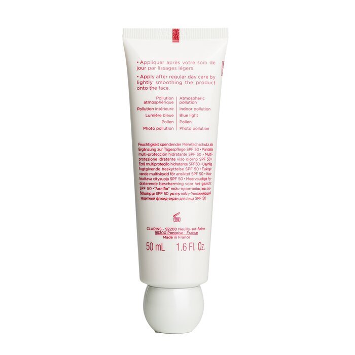 Clarins UV Plus [5P] Anti-Pollution Multi-Protection Moisturizing Screen SPF 50 - Rose 50ml/1.6oz