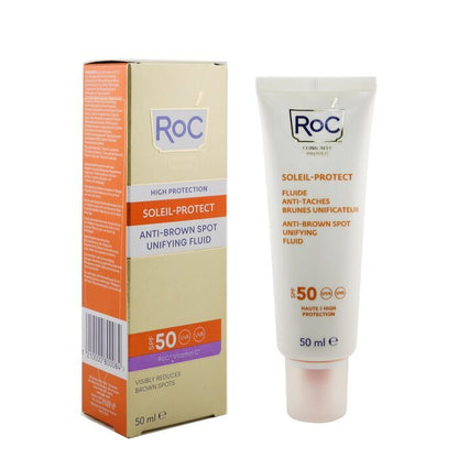 ROC Soleil-Protect Anti-Brown Spot Unifying Fluid SPF 50 UVA &amp; UVB (vermindert zichtbaar bruine vlekken) 50 ml