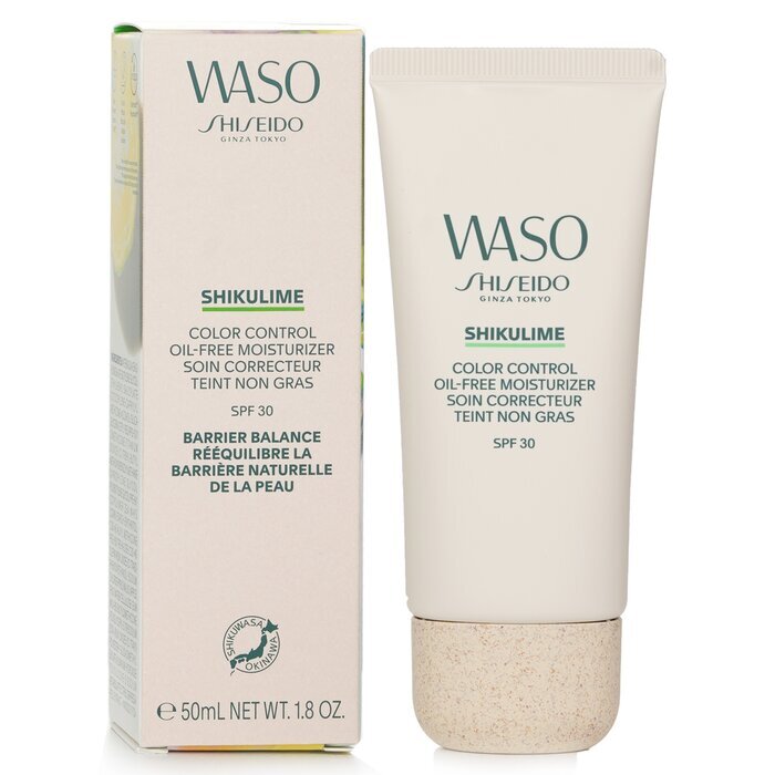 Shiseido Waso Shikulime Color Control Olievrije Moisturizer SPF 30 50ml/1.7oz