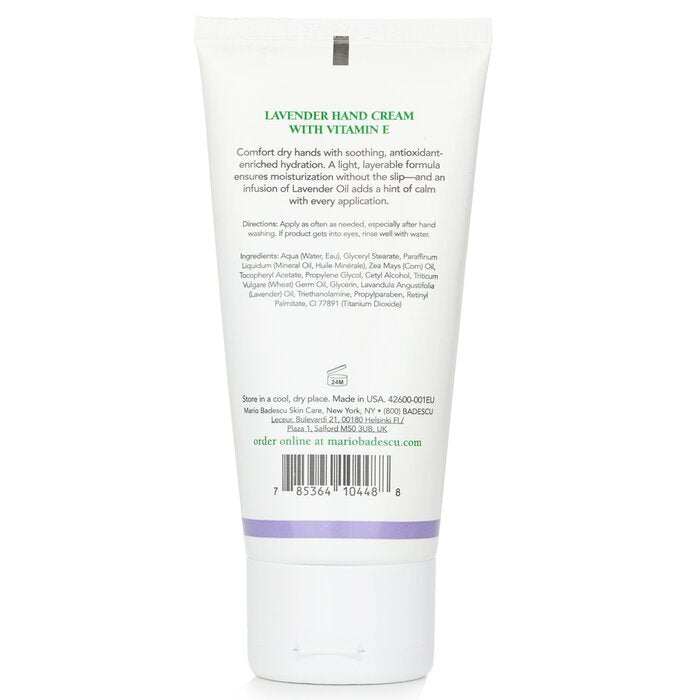 Mario Badescu Hand Cream with Vitamin E - Lavender 85g/3oz