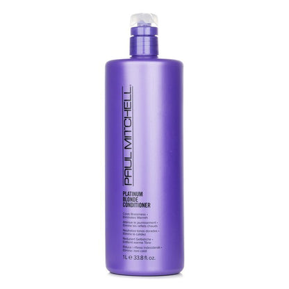 Paul Mitchell Platinum Blonde Conditioner (Cools Brassiness - Eliminates Warmth) 1000ml/33.8oz