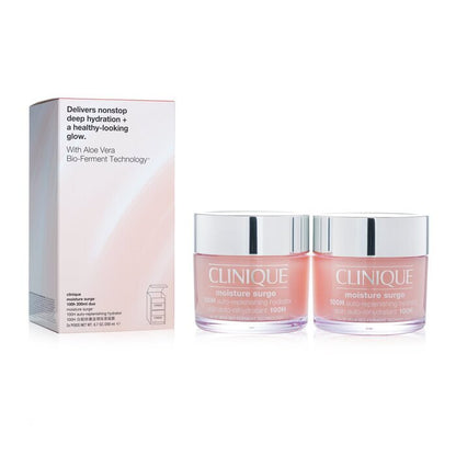 Clinique Moisture Surge 100H Auto-Replenishing Hydrator (Jumbo Size) Duo Pack 2x200ml/6.7oz