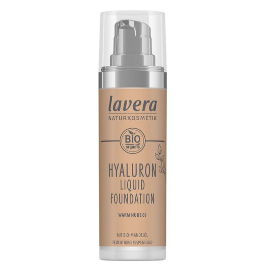 Lavera Hyaluron Liquid Foundation - # 03 Warm Nude 30ml/1oz