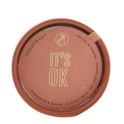 Paddywax Impressions Candle - It's OK 163g/5.75oz