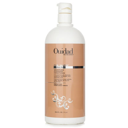 Ouidad Curl Shaper Double Duty Weightless Cleansing Conditioner (For Loose Curls + Waves) 1000ml/33.8oz