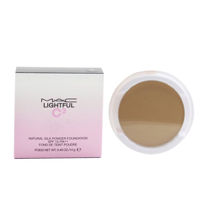 MAC Lightful C³ Natural Silk Powder Foundation SPF 15 Refill - # NC42 14g/0.49oz