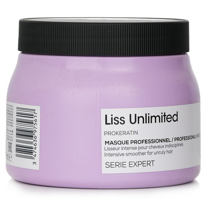 L'Oreal Professionnel Serie Expert - Liss Unlimited Prokeratin Intense Smoothing Mask (For Unruly Hair) 500ml/16.9oz