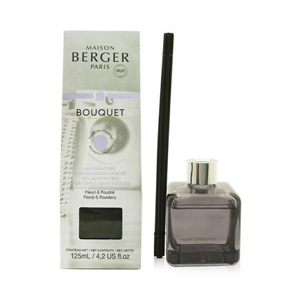 Lampe Berger (Maison Berger Paris) Functionele Kubus - Mijn Wasgoed Vrij van Onaangename Geuren (Bloemig &amp; Poederachtig) 125ml
