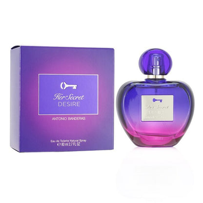 Antonio Banderas Her Secret Desire Eau De Toilette Spray 80ml