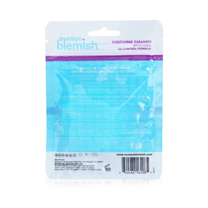 Bye Bye Blemish Dissolving Cleanser 50sheets