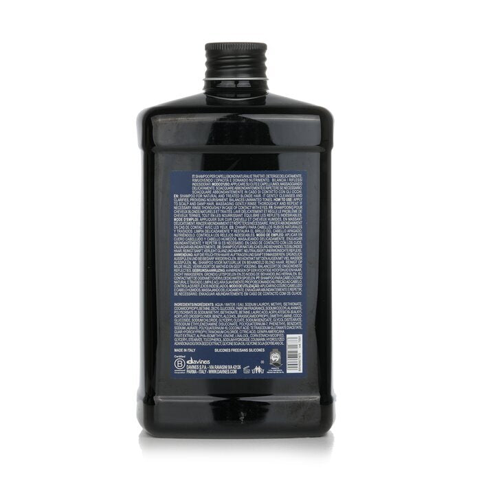 Davines Heart Of Glass Silkening Shampoo For Blonde (Salon Size) 1000ml/33.81oz