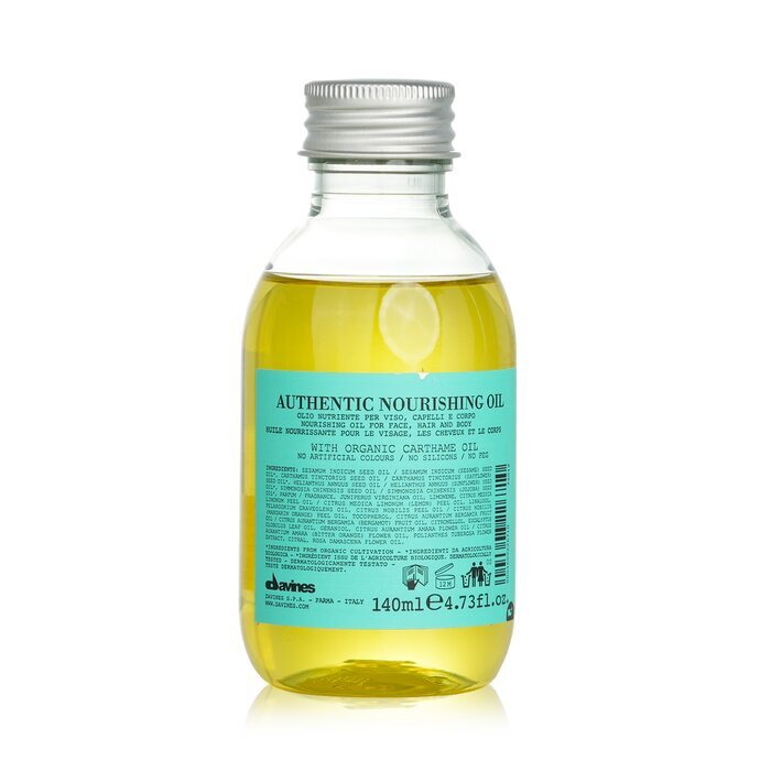 Davines Aunthentic Nourishing Oil (For Face, Hair, Body) 140ml/4.73oz