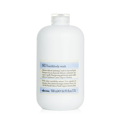 Davines SU Hair & Body Wash (Salon Size) 500ml