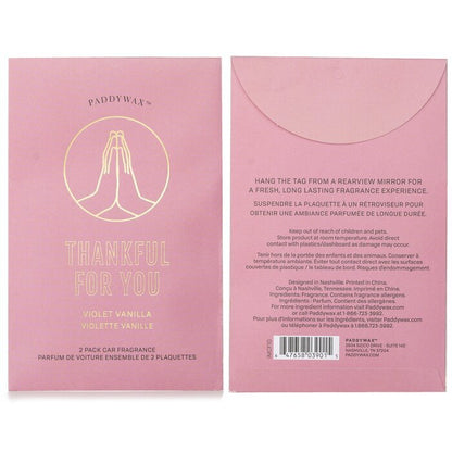 Paddywax Impressions Autogeur - Thankful For You 2packs