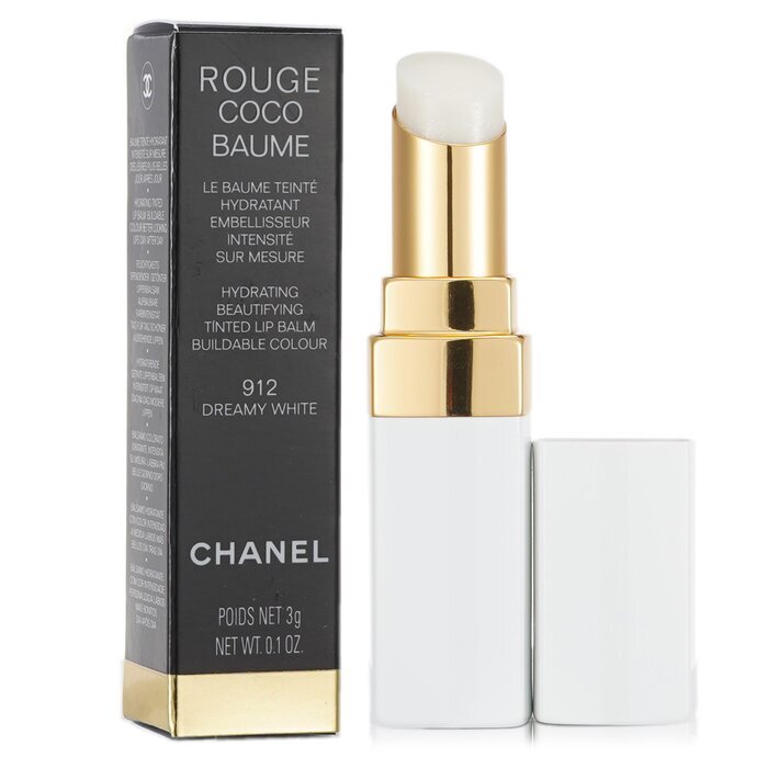 Chanel Rouge Coco Baume Hydrating Beautifying Tinted Lip Balm - # 912 Dreamy White 3g/0.1oz