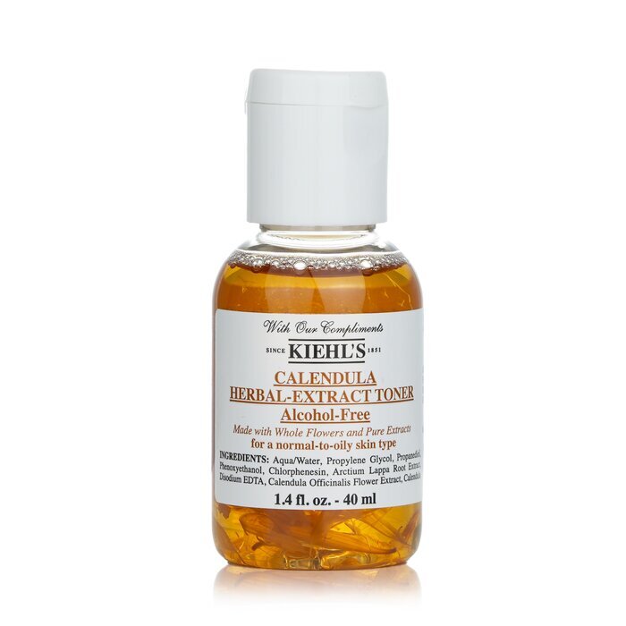 Kiehl's Calendula Kruidenextract Alcoholvrije Toner - Voor Normale tot Vette Huidtypes 40ml