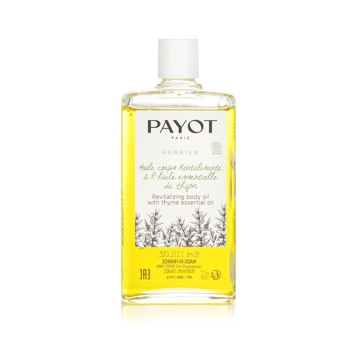 Payot Herbier Biologische Revitaliserende Lichaamsolie Met Tijm Essentiële Olie 95ml/3.2oz