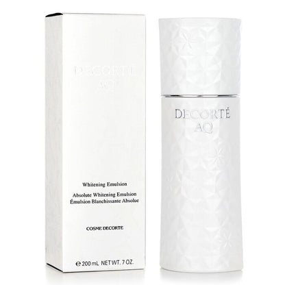 Cosme Decorte AQ Whitening Emulsion 200ml/7 oz