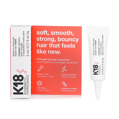 K18 Leave-In Molecular Repair Hair Mask 5ml/0.17oz