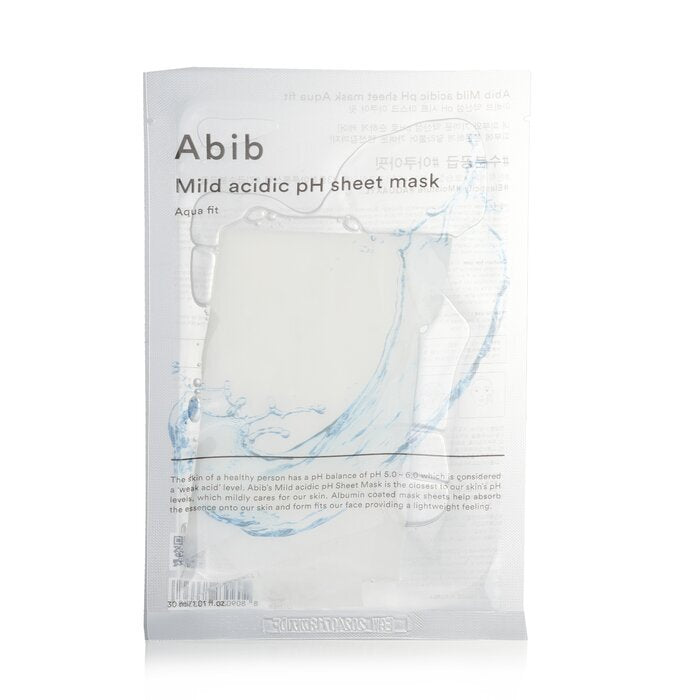 Abib Mild Acidic PH Sheet Mask - Aqua Fit 30mlx10pcs