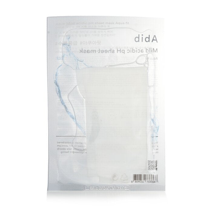 Abib Mild Acidic PH Sheet Mask - Aqua Fit 30mlx10pcs