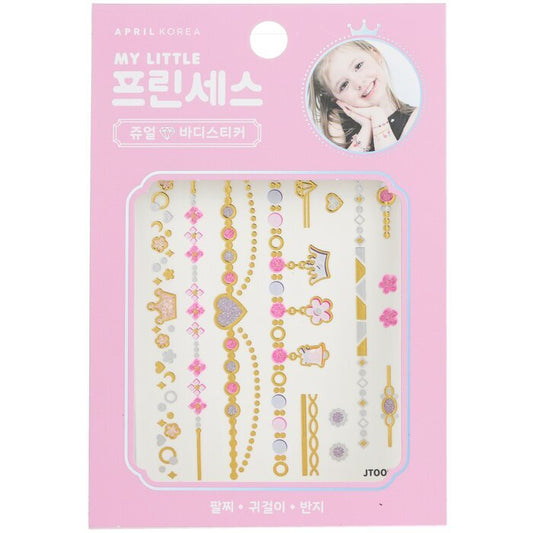 April Korea Princess Jewel Body Sticker - JT002K 1 st