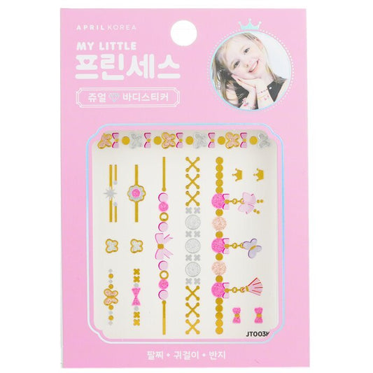 April Korea Princess Jewel Body Sticker - JT003K 1 st