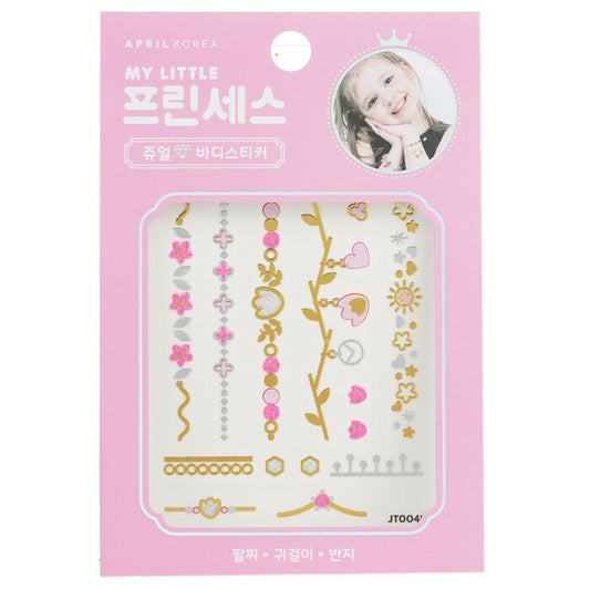 April Korea Princess Jewel Body Sticker - JT004K 1 st