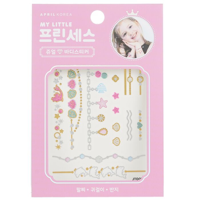 April Korea Princess Jewel Body Sticker - JT005K 1 st