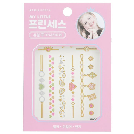 April Korea Princess Jewel Body Sticker - JT006K 1 st