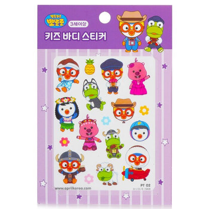April Korea Pororo Body Sticker -  PT02 1pc