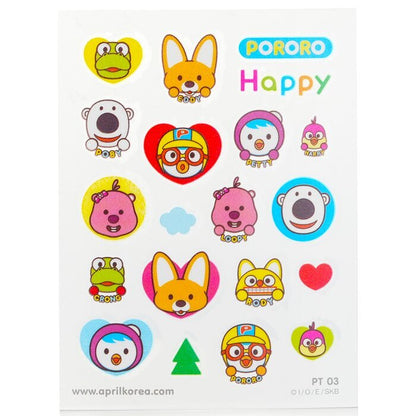 April Korea Pororo Body Sticker 1st