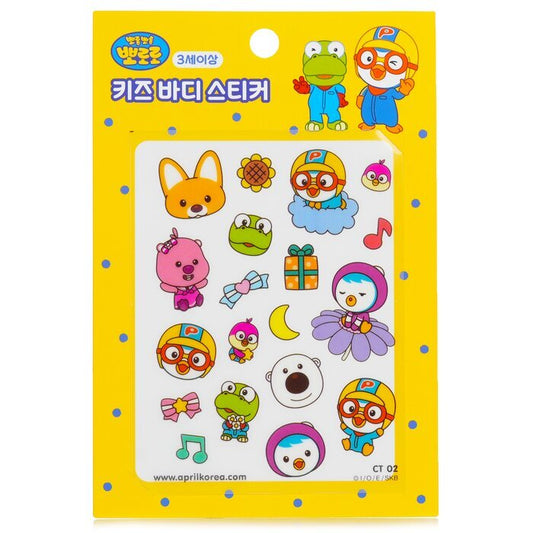 April Korea Pororo Body Sticker -  CT02 1pc