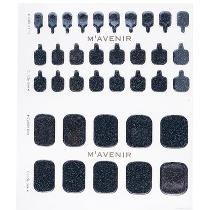 Mavenir Nail Sticker (Black) - # The Milky Way Pedi 36pcs