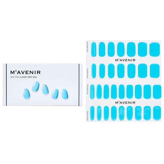 Mavenir Nail Sticker (Blue) - # Classic Mint Nail 32pcs