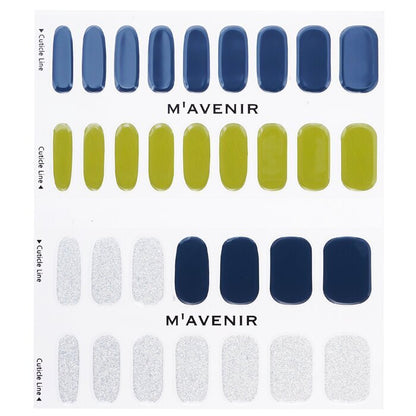 Mavenir Nail Sticker (Blue) - # Brillante Forest Nignt Nail 32pcs