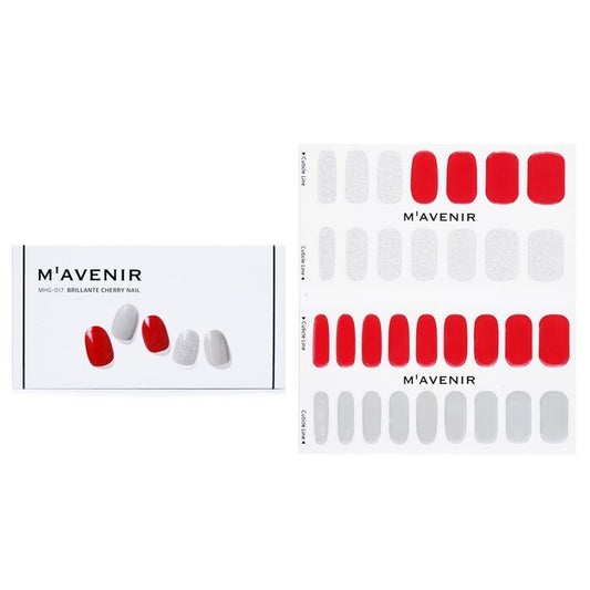 Mavenir Nail Sticker (Red) - # Brillante Cherry Nail 32pcs