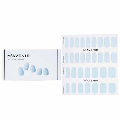 Mavenir Nail Sticker (Blue) - # Soft Blue Nail 32pcs