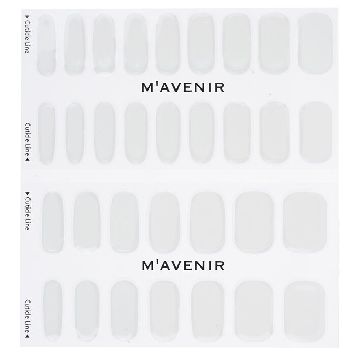 Mavenir Nail Sticker (White) - # Modernie Nail 32pcs