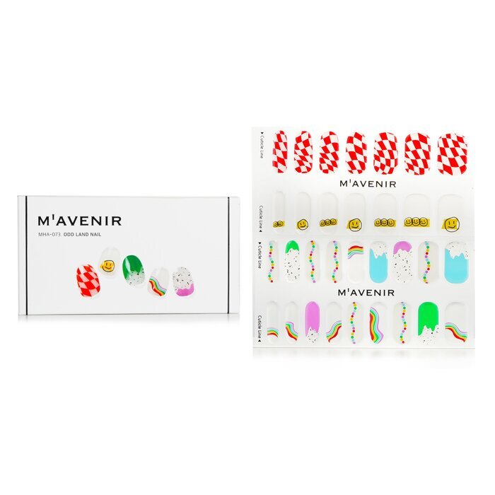 Mavenir Nail Sticker (Patterned) - # Odd Land Nail 32pcs