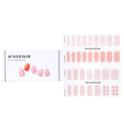 Mavenir Nail Sticker (Pink) - # Picnic Day Nail 32pcs