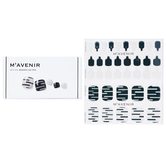 Mavenir Nagelsticker (Gepatineerd) - # Modern Line Pedi 36 stuks