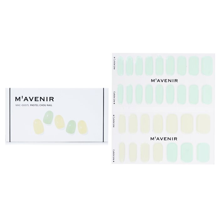 Mavenir Nail Sticker (Assorted Colour) - # Pastel Chou Nail 32pcs